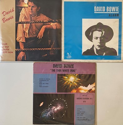 Lot 304 - DAVID BOWIE - PRIVATE FAN RELEASE LPs.