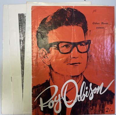 Lot 203 - ROY ORBISON - A SIGNED CONCERT PROGRAMME.