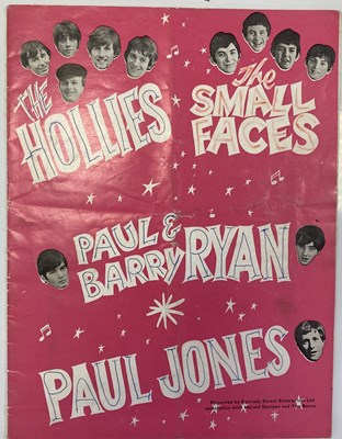 Lot 202 - SMALL FACES - SIGNED CONCERT PROGRAMME.