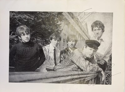 Lot 202 - SMALL FACES - SIGNED CONCERT PROGRAMME.