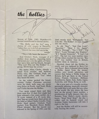 Lot 202 - SMALL FACES - SIGNED CONCERT PROGRAMME.