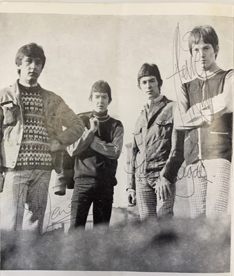 Lot 202 - SMALL FACES - SIGNED CONCERT PROGRAMME.