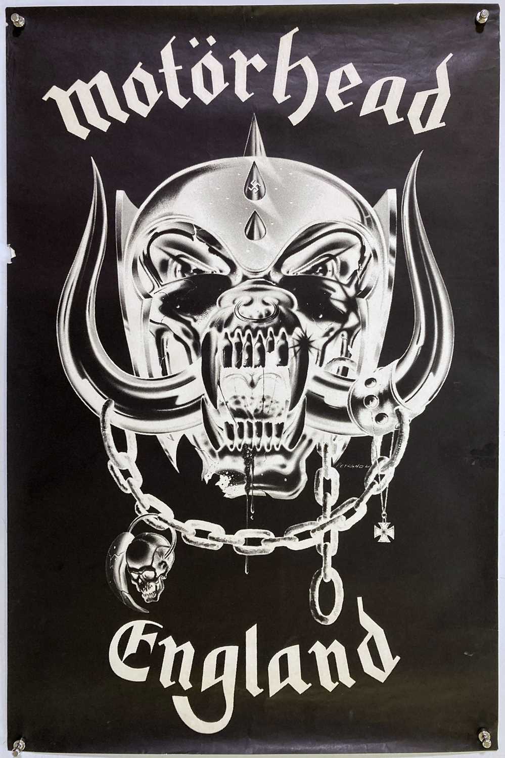 Lot 186 - MOTORHEAD - ORIGINAL ENGLAND POSTER.