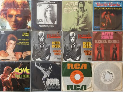 Lot 310 - DAVID BOWIE - EUROPEAN 7" COLLECTION (MAINLY PICTURE SLEEVE RELEASES)