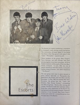 Lot 204 - SIGNED CONCERT PROGRAMMES - WALKER BROTHERS / AMEN CORNER AND MORE.