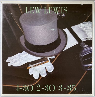 Lot 207 - STIFF RECORDS / LEW LEWIS - POSTERS AND SIGNED SINGLE.