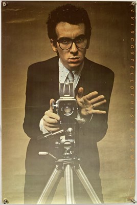 Lot 209 - ELVIS COSTELLO - THIS YEAR'S MODEL POSTER.