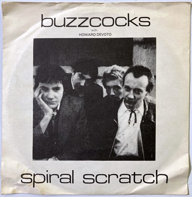 Lot 426 - BUZZCOCKS - SIGNED COPY OF SPIRAL SCRATCH.