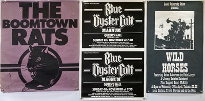 Lot 217 - 1970S POSTERS - STATUS QUO / ROLLING STONES AND MORE.