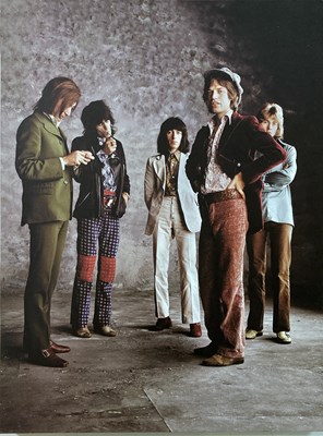 Lot 419 - THE ROLLING STONES - A LIMITED EDITION STICKY FINGERS PHOTO BOOK BY PETER WEBB.