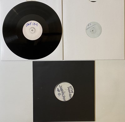 Lot 201 - MASSIVE ATTACK - TOUR USED INSTRUMENTAL 12" TEST PRESSINGS
