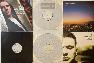 Lot 197 - WAY OUT WEST/ NICK WARREN AND RELATED - 12"/ LPs (INC PROMOS/ REMIXES)