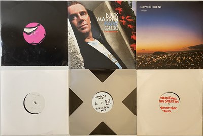 Lot 196 - WAY OUT WEST/ NICK WARREN AND RELATED - 12"/ LPs (REMIXES/ PROMOS)