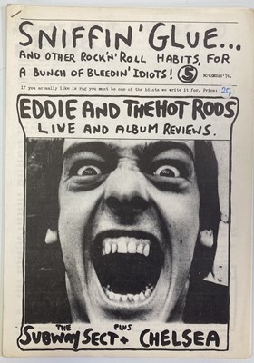 Lot 365 - ORIGINAL PUNK ZINES - SNIFFIN' GLUE / APATHY IN ILFORD.