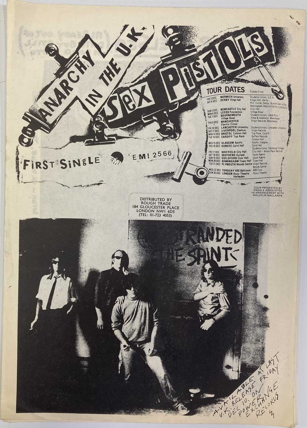 Lot 365 - ORIGINAL PUNK ZINES - SNIFFIN' GLUE / APATHY