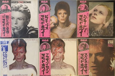 Lot 336 - DAVID BOWIE - JAPANESE PRESSING LPs