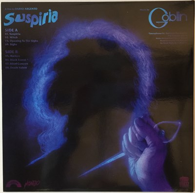 Lot 677 - GOBLIN SUSPIRIA LP (SIGNED BY DARIO ARGENTO)