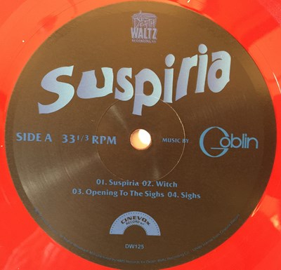 Lot 677 - GOBLIN SUSPIRIA LP (SIGNED BY DARIO ARGENTO)