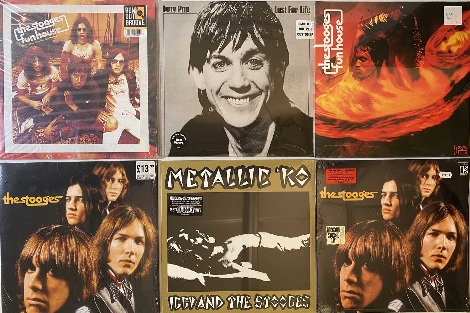 Lot 342 - THE STOOGES/IGGY POP - LP COLLECTION (2000s