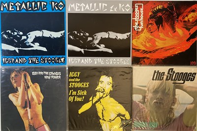 Lot 343 - IGGY POP/THE STOOGES - LP COLLECTION