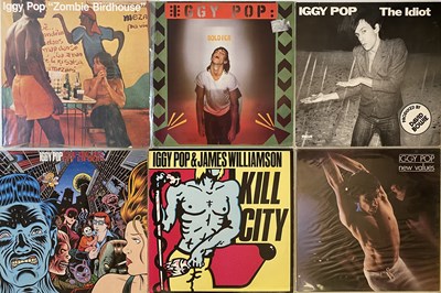 Lot 343 - IGGY POP/THE STOOGES - LP COLLECTION