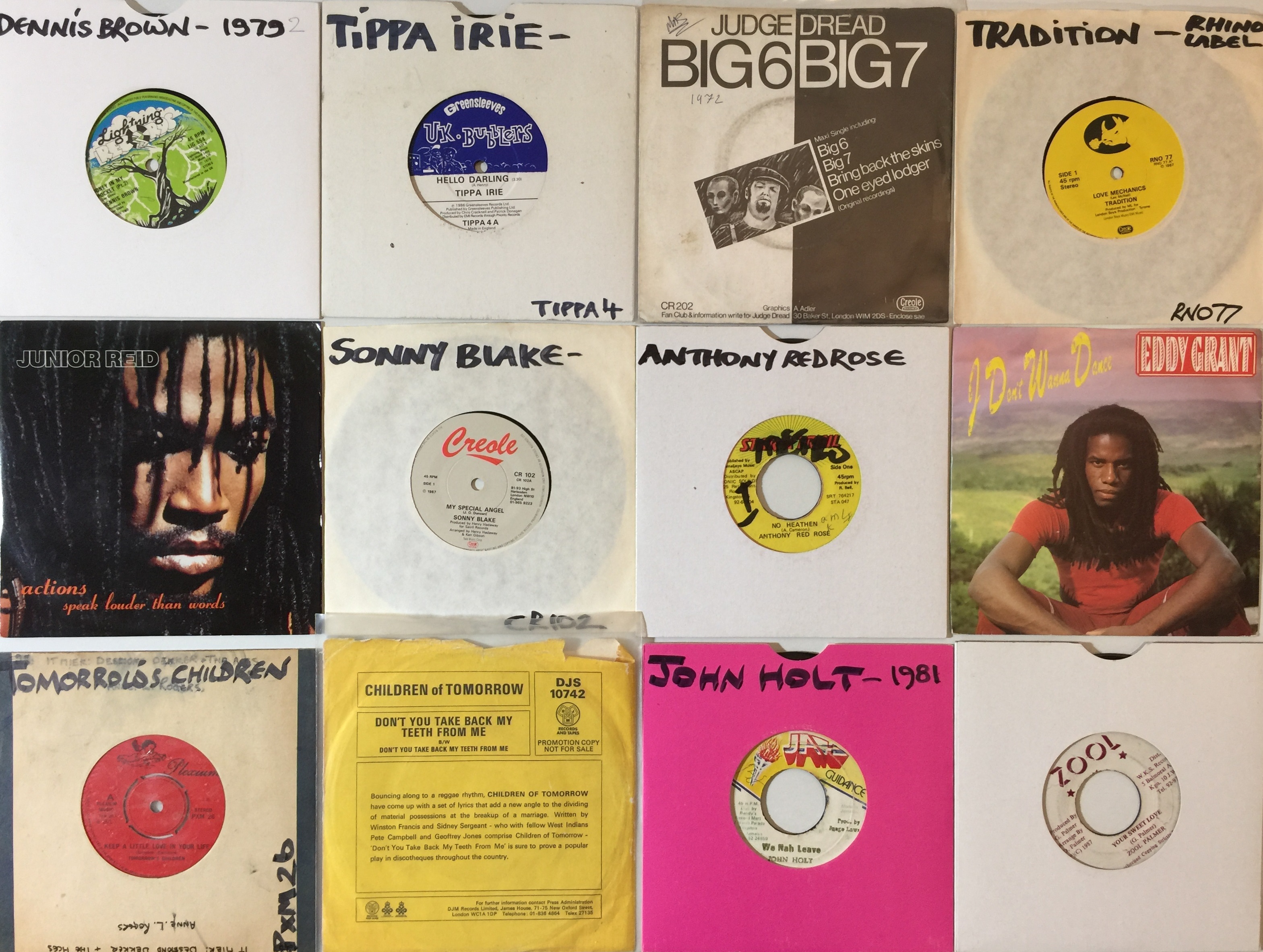 Lot 682 - REGGAE (1960-1980) 7'' COLLECTION