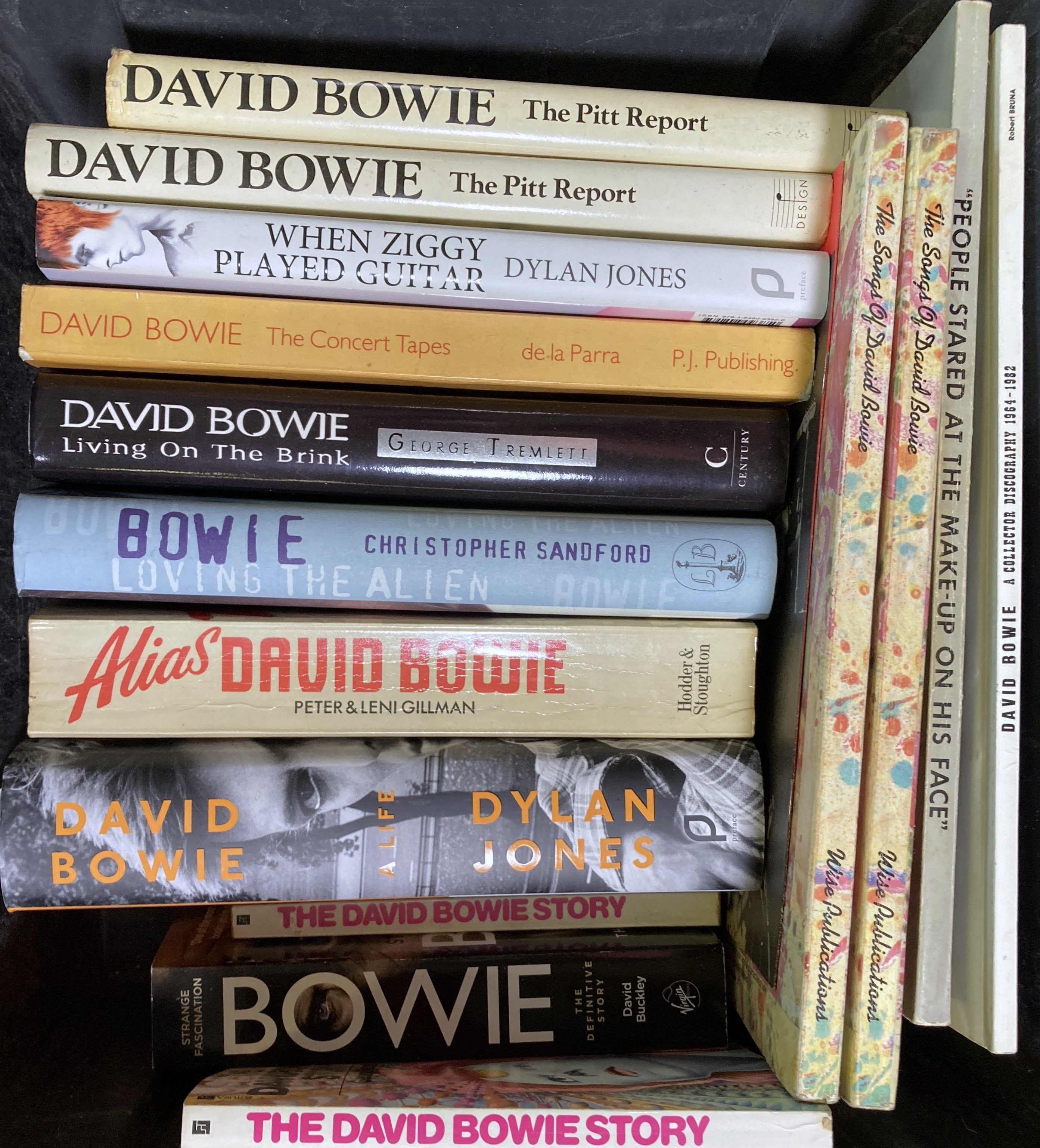 David Collection Books Lot 33 - DAVID BOWIE - BOOK COLLECTION.
