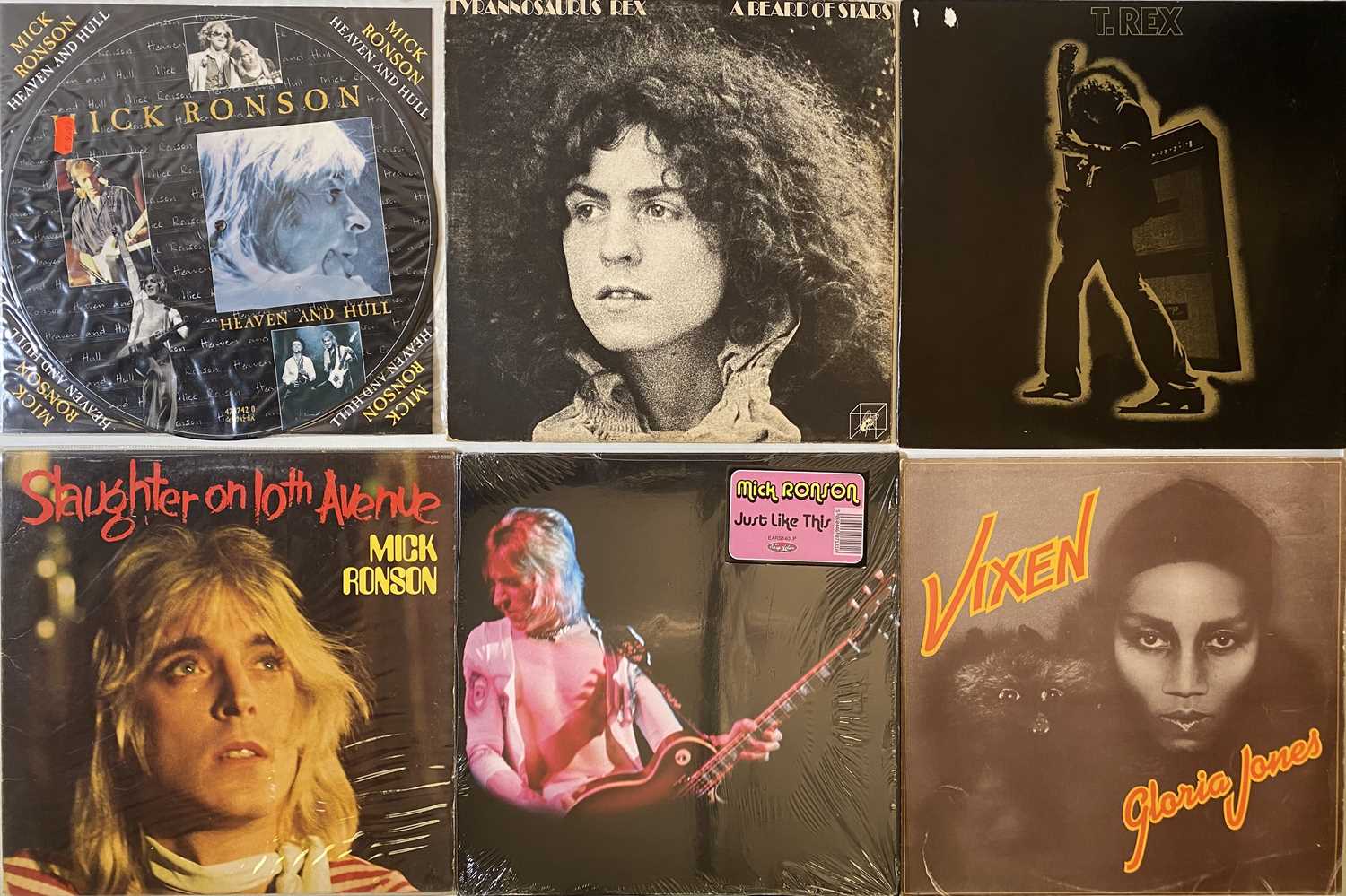 Lot 345 - GLAM - LP COLLECTION.