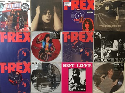 Lot 348 - T. REX & RELATED - 'MODERN' RELEASE  7" COLLECTION