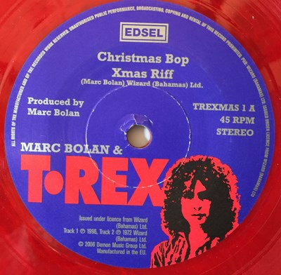 Lot 350 - MARC BOLAN & T. REX - CHRISTMAS BOP 7" (2006 LIMITED EDITION RED VINYL - NUMBER 17 OF 30)