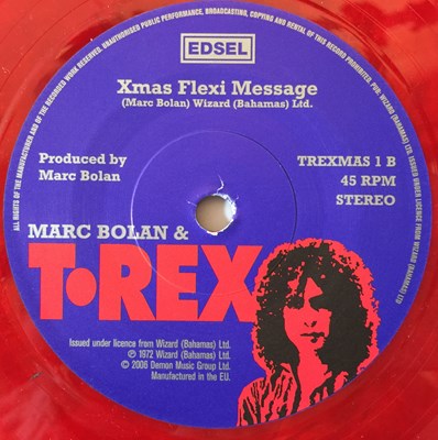 Lot 350 - MARC BOLAN & T. REX - CHRISTMAS BOP 7" (2006 LIMITED EDITION RED VINYL - NUMBER 17 OF 30)