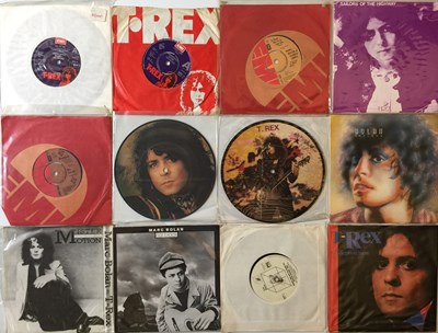 Lot 351 - T. REX & RELATED - 7" COLLECTION
