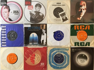 Lot 353 - DAVID BOWIE - 7" COLLECTION