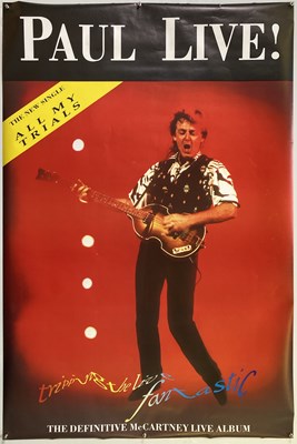 Lot 192 - PAUL MCCARTNEY - PROMOTIONAL / RELEASE POSTERS.