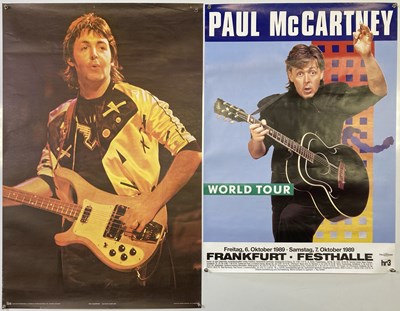 Lot 193 - PAUL MCCARTNEY - OVERSEAS CONCERT POSTERS.