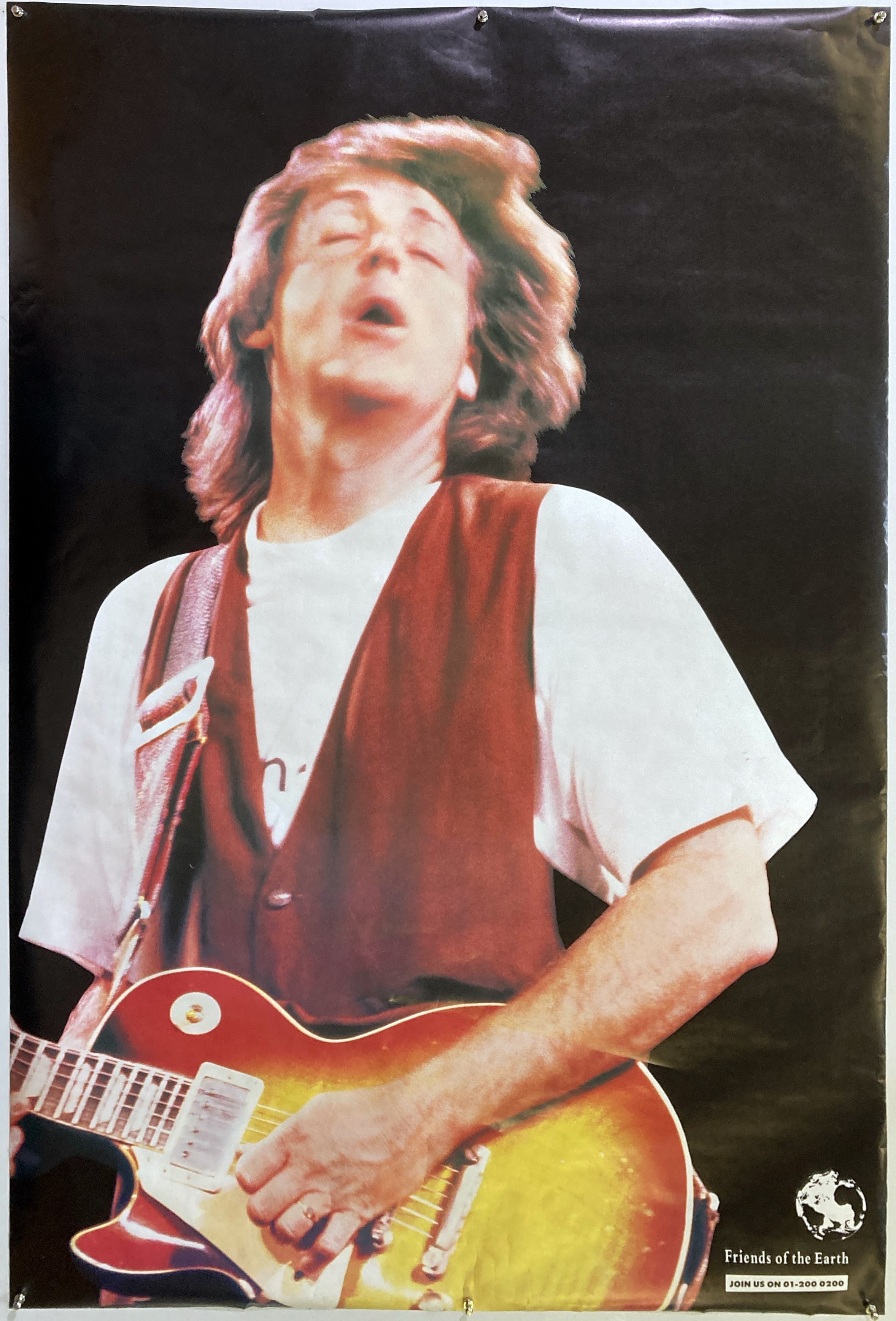 Lot 194 PAUL MCCARTNEY UK CONCERT POSTERS.