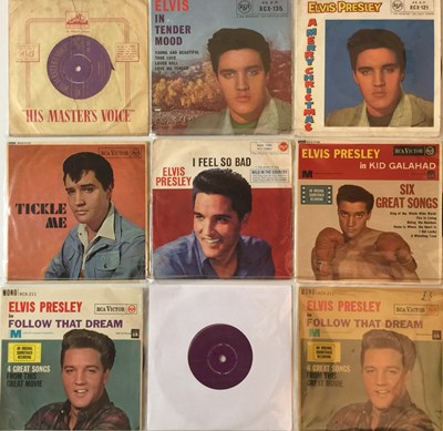 Lot 898 - ELVIS PRESLEY - 7" & EP COLLECTION