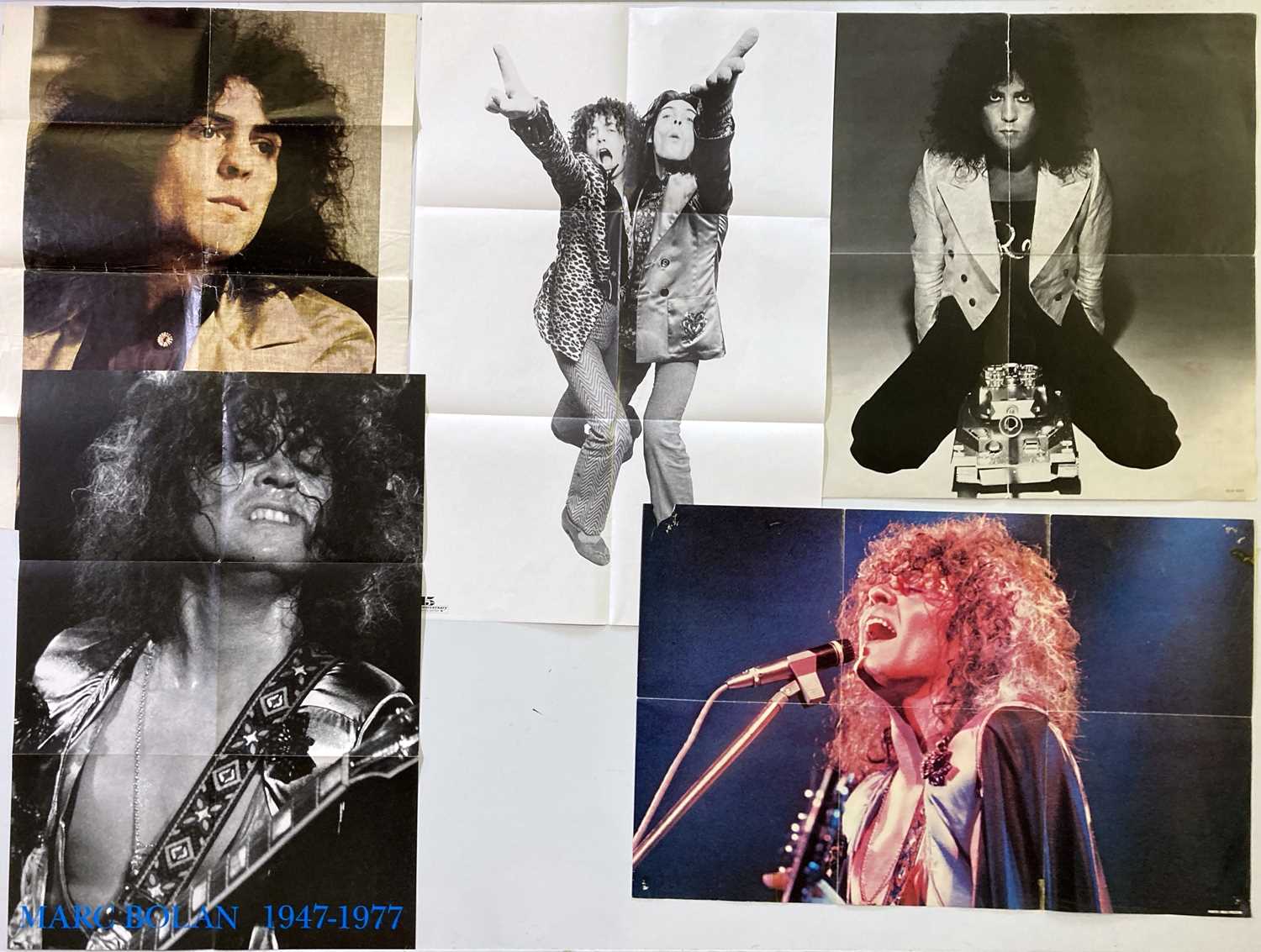 Lot 12 - Marc Bolan - Memorabilia And Posters.