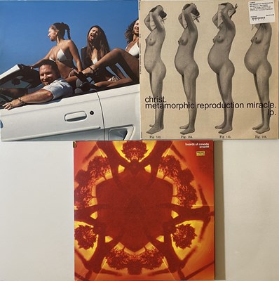 Lot 115 - APHEX TWIN/BOARDS OF CANADA/CHRIST - LP/12" RARITIES
