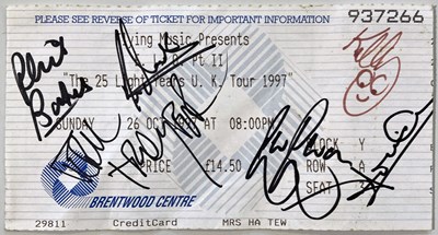 Lot 378 - ELO II SIGNED TICKET.