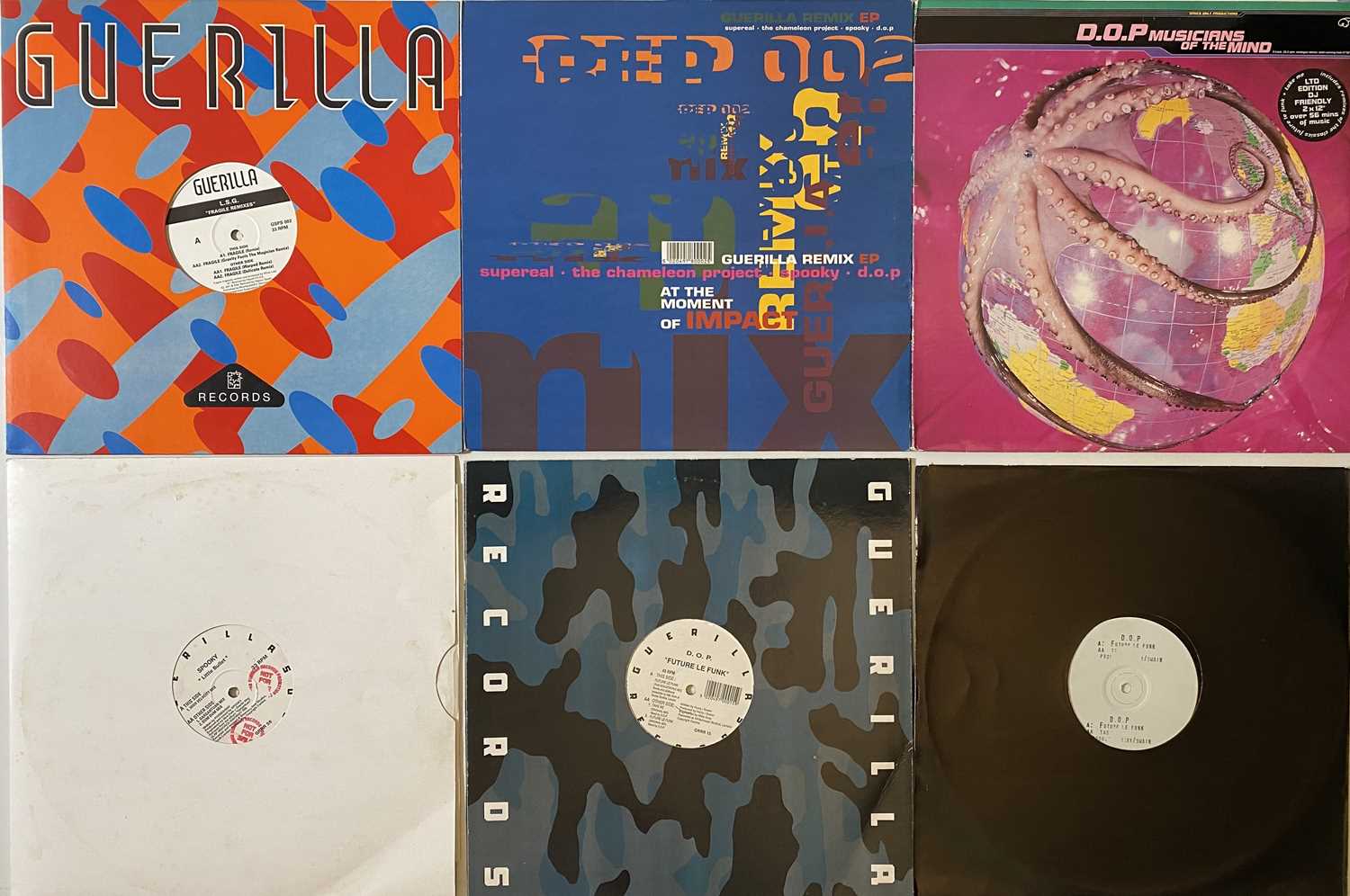 Lot 168 - GUERILLA RECORDS - 12" COLLECTION