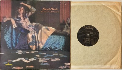 Lot 389 - DAVID BOWIE - THE MAN WHO SOLD THE WORLD LP - ORIGINAL UK 'DRESS SLEEVE' COPY (MERCURY 6338 041).