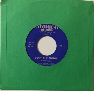 Lot 7 - EDDIE CLEARWATER - DOIN' THE MODEL/ I DON'T KNOW WHY 7" (ATOMIC-H 106)