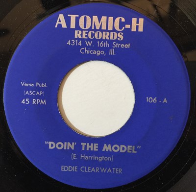 Lot 7 - EDDIE CLEARWATER - DOIN' THE MODEL/ I DON'T KNOW WHY 7" (ATOMIC-H 106)