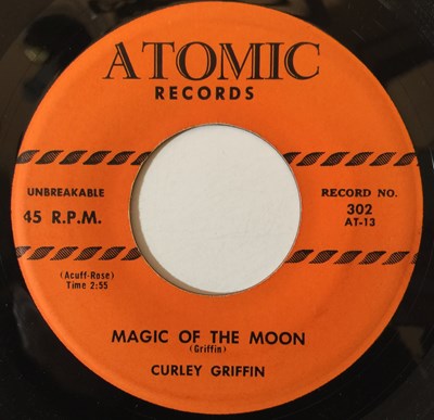 Lot 10 - CURLEY GRIFFIN - I'VE SEEN IT ALL/ MAGIC OF THE MOON 7" (ROCKABILLY - 302)