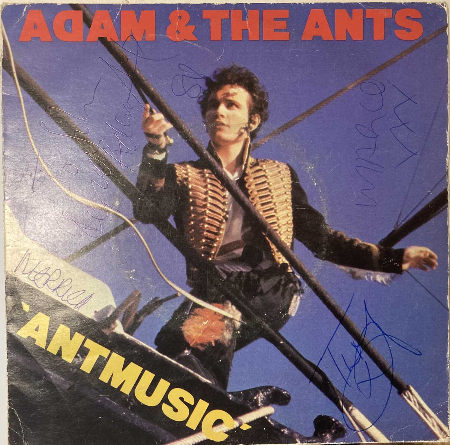 Lot 264 - ADAM AND THE ANTS SIGNED 7"