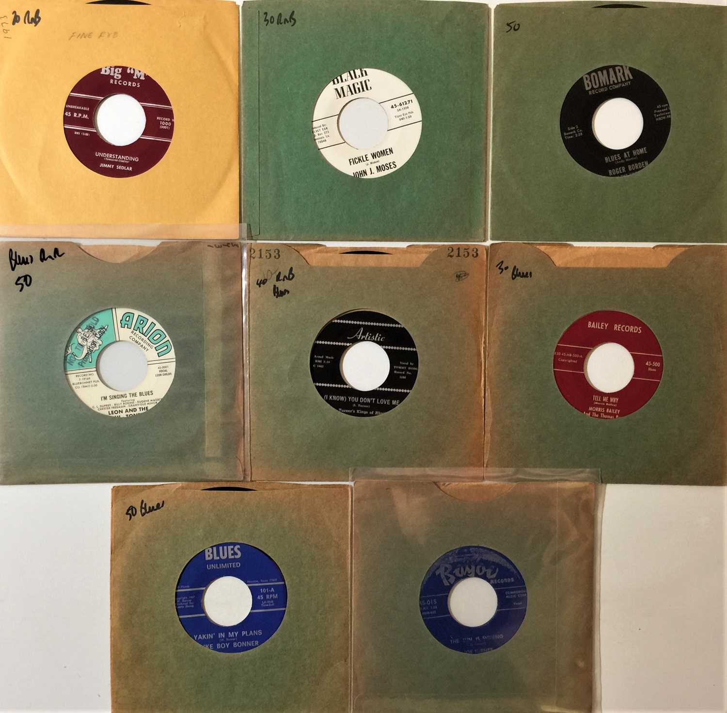 Lot 24 - R&B/ BLUES - 7" RARITIES