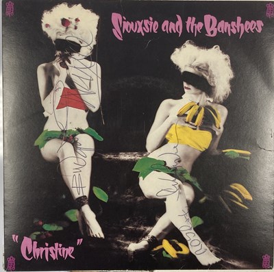 Lot 267 - SIOUXSIE AND THE BANSHEES SIGNED WITH ROBERT SMITH