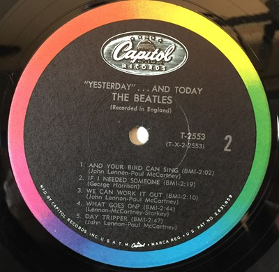 Lot 70 - THE BEATLES - YESTERDAY AND TODAY 'BUTCHER COVER' - ORIGINAL US 3RD STATE MONO (T2553).