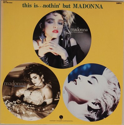 Lot 1073 - MADONNA - THIS IS NOTHIN' BUT MADONNA - JAPANESE LP PROMO (PS-311)